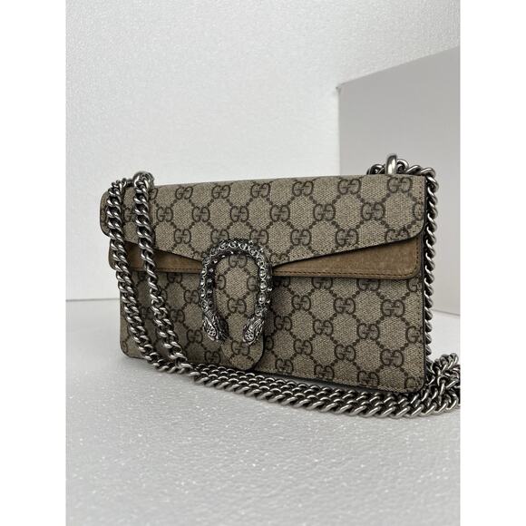 Gucci Supreme Canvas Dionysus Chain Strap Women’s Shoulder Bag - Picture 2 of 16